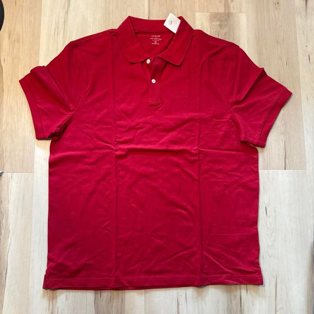 Jcrew Men's Red Polo-shirts